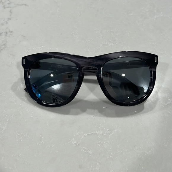 NWOT [Dolce & Gabbana] Men’s Sunglasses Anthracite/Grey BLK 2924/6G w/ Case - Picture 4 of 8